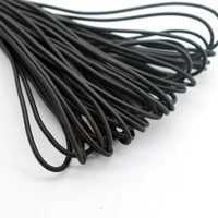 1/2/3/4/5mm High-Quality Round Elastic Band Cord Elastic Rubber white black Stretch rubber For Sewing Garment DIY Accessories - Image 6