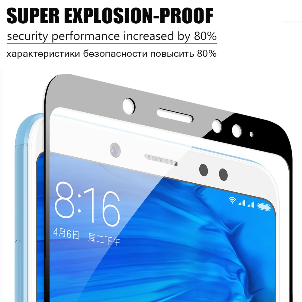 KXM1339_8_Full Screen Cover Tempered Glass for Xiaomi Redmi Note 5A