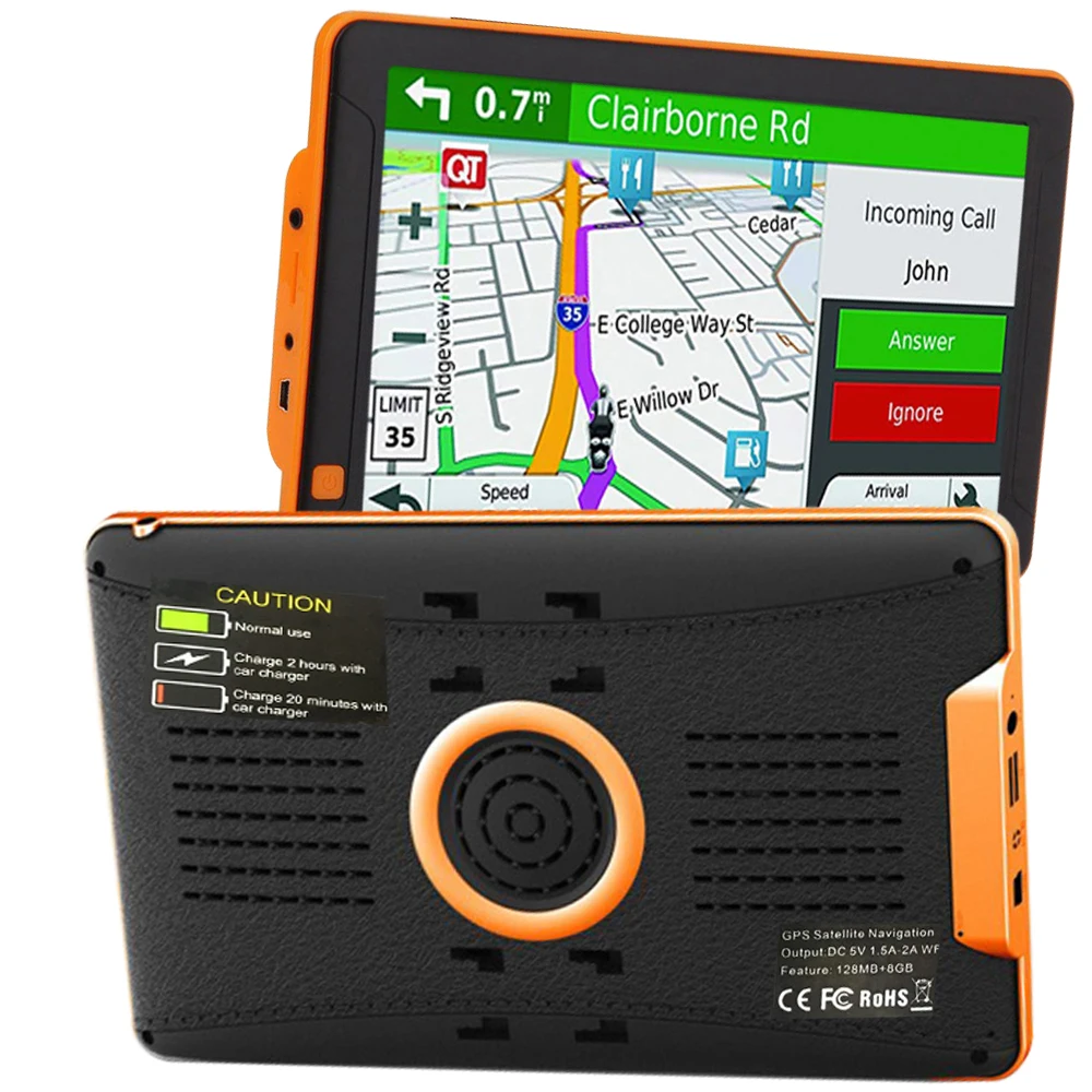 CarGPS navegador 9 pulgadas HD LCD pantalla capacitiva 256MB Navitel Navegación Satelital camión navegador GPS coche 2019 último europa m