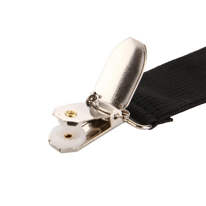 4pcs Adjustable Bed Fitted Sheet Straps Bed Sheets Straps Braces Crisscross Suspenders Gripper Storage Holder Fastener Clips