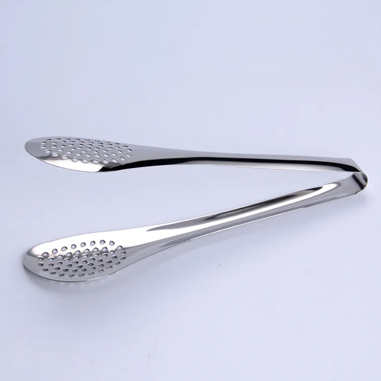 

9 inch stainless steel food clamp thickened barbecue bread clamp, food clamp