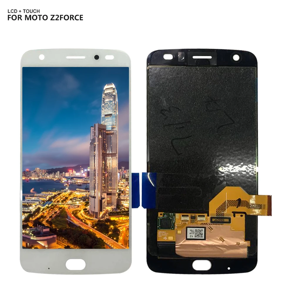 

For Motorola Moto Z2 Force Touch Screen Digitizer Lcd Display Assembly with Frame Replacement Free Shipping