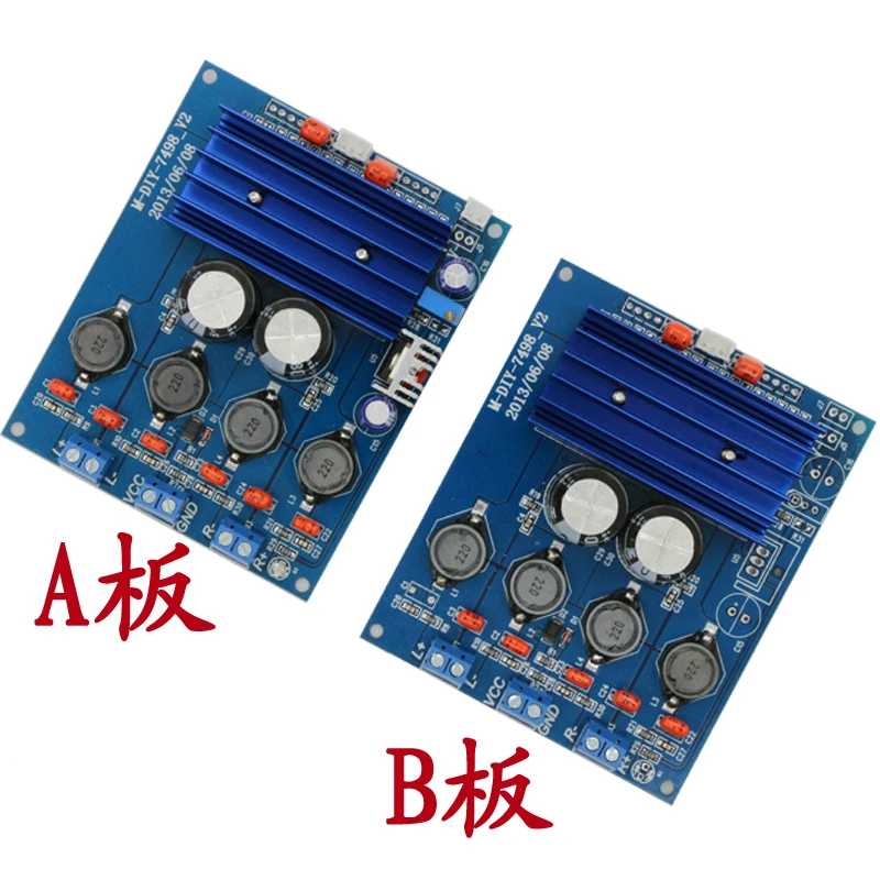 100W + TDA7498 original chip D class HIFI high power digital amplifier board | Электроника