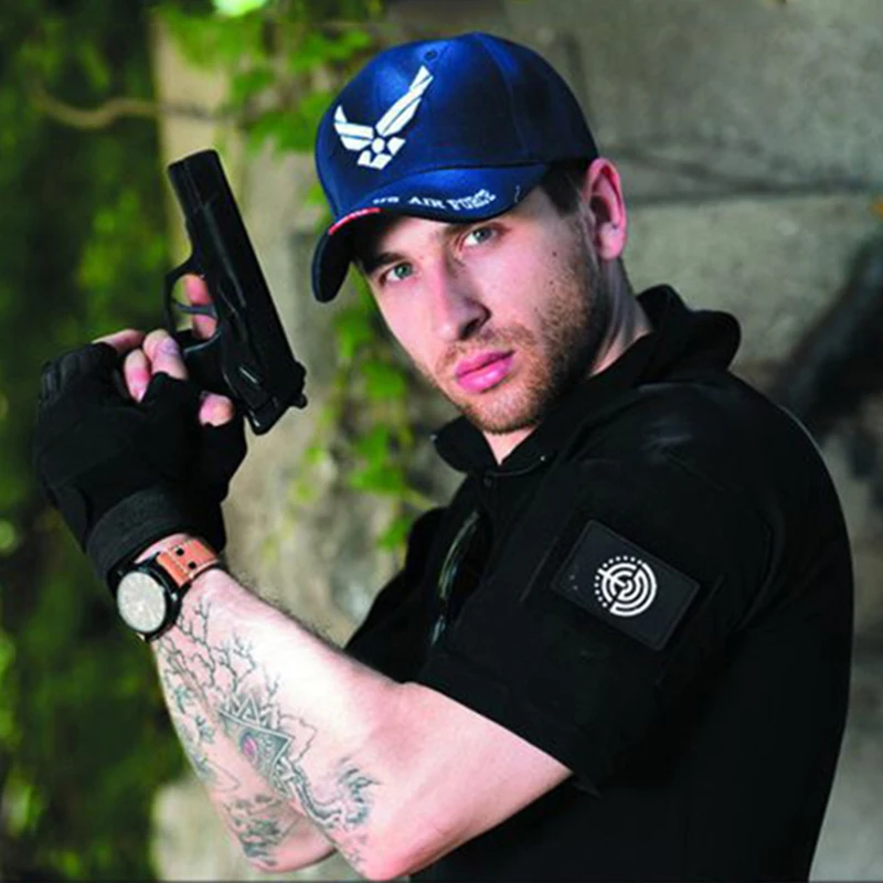 MNKNCL de moda de Primavera de la Fuerza Aérea una gorra de béisbol Mens Airsoftsports táctico tapas Seal de la armada del ejército de Gorras Baseball para adultos
