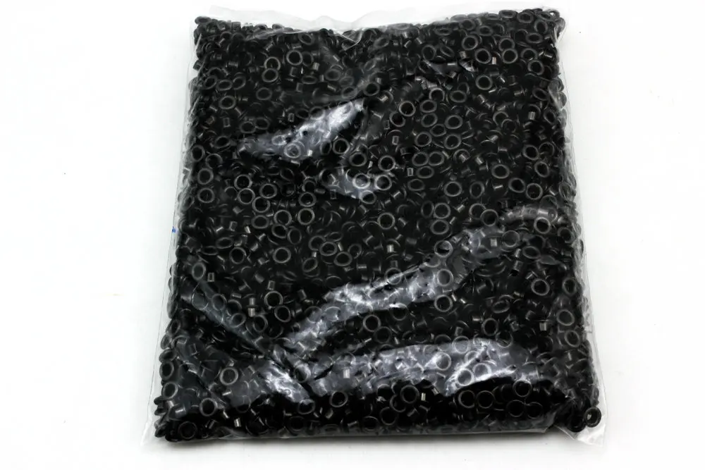 

400PCS 4.5MM COPPER Bright black eyelets buttons clothes accessory handbag findings