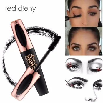 

1PC 4D Silk Fiber Lash Mascara Long Curling Mascara Makeup Eyelash Black Waterproof Fiber Mascara Eye Lashes Korean Cosmetics