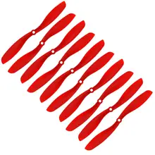 RC plane 5 Pair 8x4 8045 8045r Red Cw Ccw Propellers Multicopter Clockwise Rotating Parts Accs
