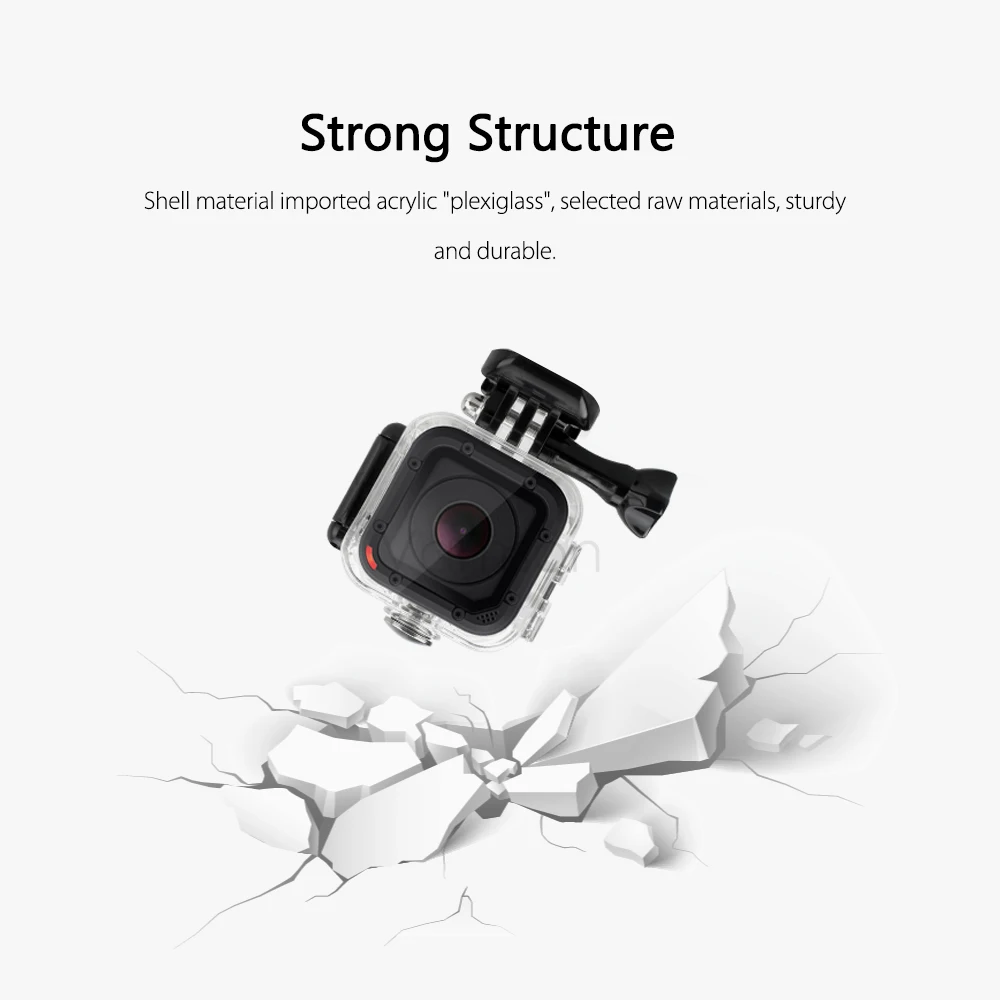 Vamson аксессуары для Gopro водонепроницаемые корпуса 45 м подводный дайвинг с винтовой основой для Gopro Hero 5 4 Session VP607