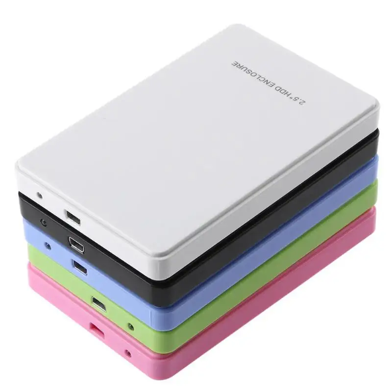 Внешний жесткий диск Box 2.5in HDD Жесткий Чехол USB3.0 SATA 3 ТБ корпус жесткого диска для портативных ПК Тетрадь