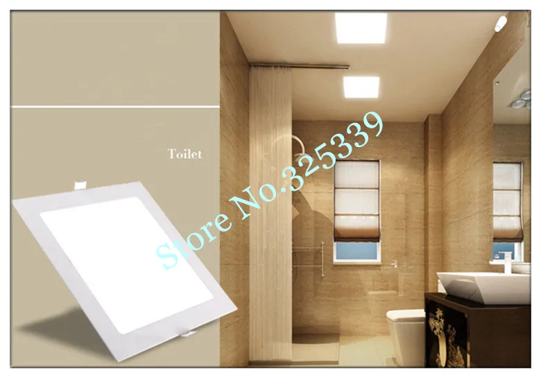 Conduziu a Luz de Teto Lâmpada de Iluminação Luz do Painel Frete Grátis w 400lm Ac85-265v Quadrado Levou 2835 Smd Downlight Lâmpada Holofotes 6 Pcs 4 21 High Quality Luzes e Iluminação