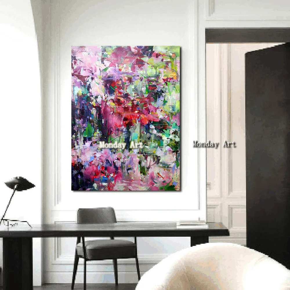 RRR Jackson-Pollock-Abstract-Wall-Art-Picture-Home-Decor-Living-Room-Modern-Canvas-Painting-No-Frame
