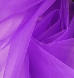 Лидер продаж, Тюль органза чистая марля DIY Романтическая Свадебная вечеринка ткань для занавесок фон декоративная пачка материал платья D582 - Цвет: deep purple
