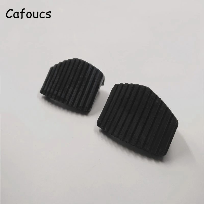 Cafoucs педаль тормоза сцепления коврик резиновый чехол для Peugeot 307 308 408 для Citroen Sega Триумф