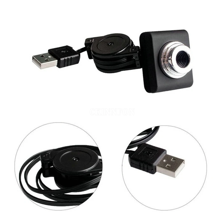 DHL 100 шт. мини USB Выдвижной веб-камера Веб-камера ноутбук чехол