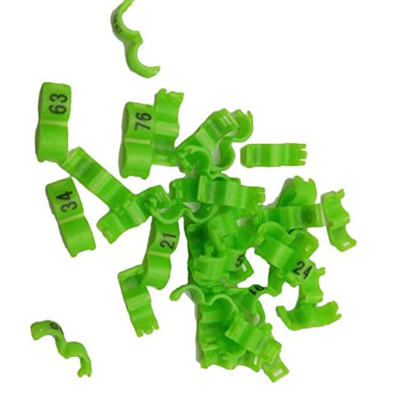 10Set Inner 2.7mm 3mm 4mm 4.5mm 5mm Bird Dove Pigeon Parrot Leg Rings Small Birds Foot Rings Bird Clip Ring - Image 4