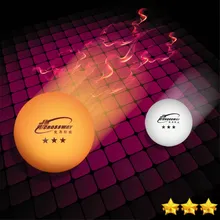 6 шт./кор. 3 звезды для настольного тенниса ракетки мяч Стандартный 40 мм Диаметр 2,7 г шарики для пинг понга для тренировочный высокое качество