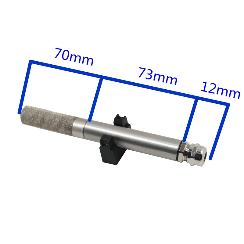 Temperature and humidity sensor all-metal protection extension rod ...