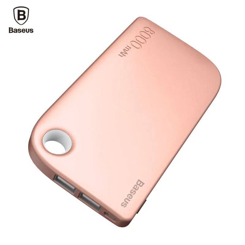 imágenes para Poverbank Baseus Dual USB Banco de la Energía 8000 mAh Cargador de Batería Externo Portable Para el iphone Xiaomi Powerbank con 2 en 1 Cable imágenes para Poverbank Baseus Dual USB Banco de la Energía 8000 mAh Cargador de Batería Externo Portable Para el iphone Xiaomi Powerbank con 2 en 1 Cable
