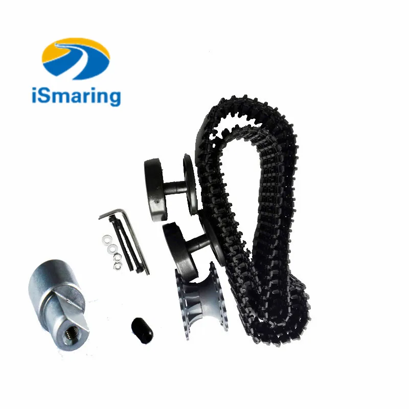 Original-DOIT-One-set-Accessory-for-Robot-Tank-Chassis-Including-Plastic-Track-Driving-Wheel-Bearing-Wheel
