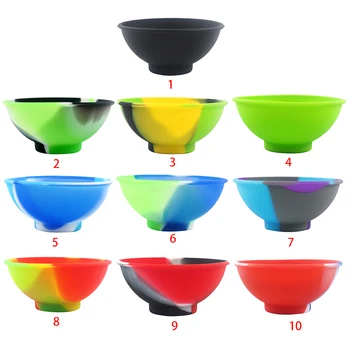

750 pcs silicone bowls New Mini salad Silicone Bowl set For Sugar Butter Cream Dinnerware Set Kitchen Tools Accessories