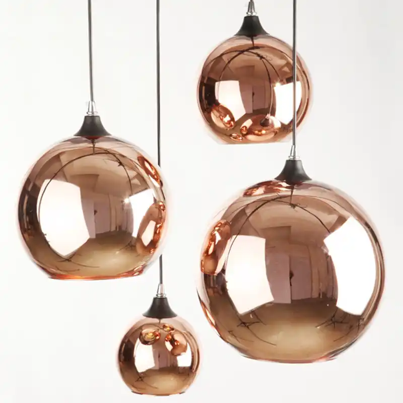 Nuevo Moderno Cromo Espejado Bola De Cristal Colgante de la Lámpara del Techo Lámpara 15 ~ 40cm Nuevo Moderno Cromo Espejado Bola De Cristal Colgante de la Lámpara del Techo Lámpara 15 ~ 40cm
