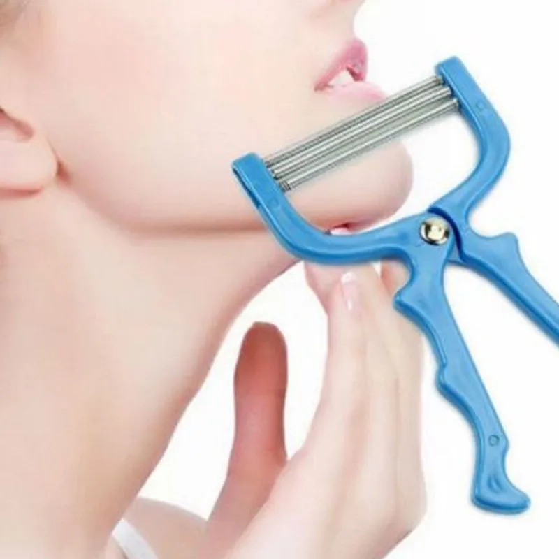 2017 Safe Handheld Face Facial Hair Removal Roller Threading Beauty Epilator Epi Roller Beauty Tool Random Hot Selling