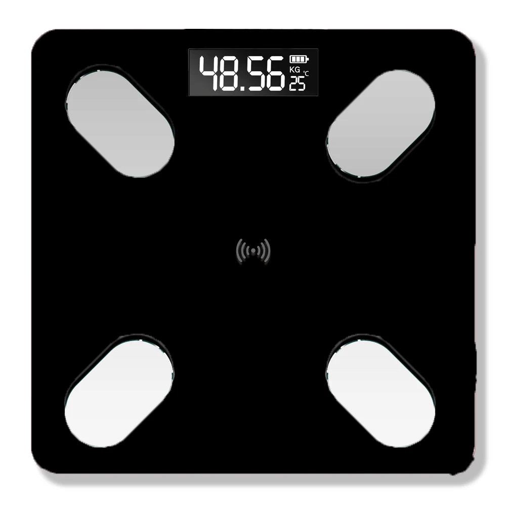 

Intelligent Digital Body Fat Electronic Scale USB Rechargeable Measuring Weight Product With APP BT Connection Voice Broadcast