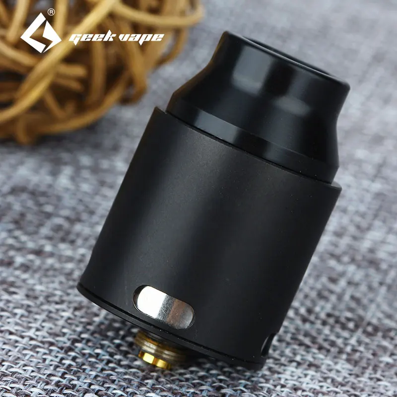 

GeekVape Tsunami Pro 25 RDA Atomizer 25mm Rebuildable Dripper Atomizer with Large Build Deck for 510 Black Ring Plus MECH MOD
