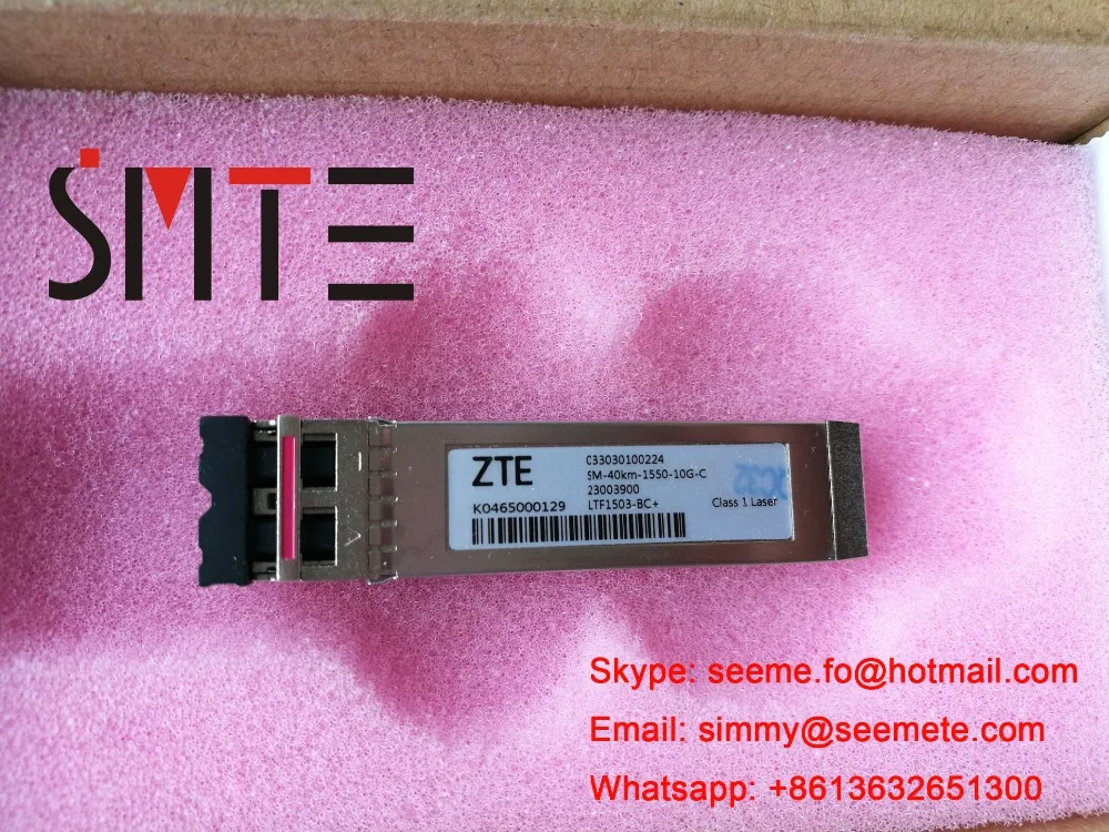 

ZTE single-mode SFP LTF1503-BC+ SFP+ 10G-1550nm-40KM-SM