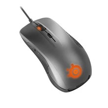 Original SteelSeries Rival 300 Gaming Mouse Mice Silver Edition USB Wired 6500 DPI Optical Mouse For FPS RTS MMO Gamer