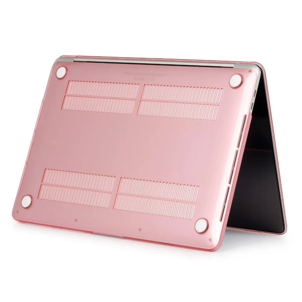Кристальный Жесткий Чехол для ноутбука Macbook pro Air retina 11 12 13 15 с сенсорной панелью для MacBook New Air 13 A1932 чехол EGYAL