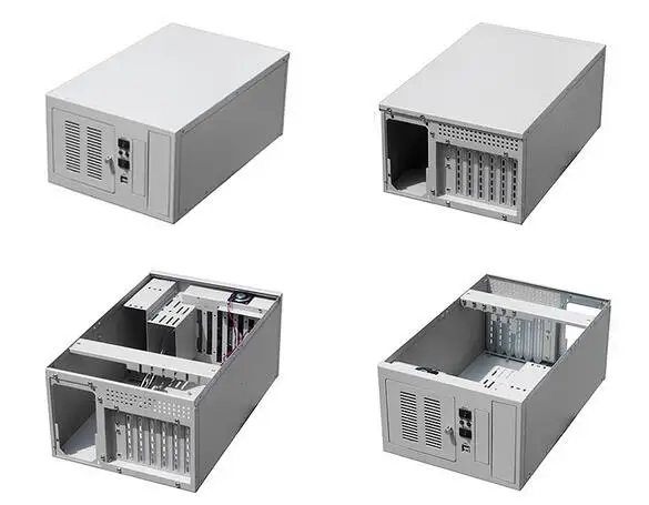 IPC 6 слот ATX структура настенное шасси 4U PCI шина ISA слот backplane промышленный корпус Поддержка половина \ полноразмерная cpu карта