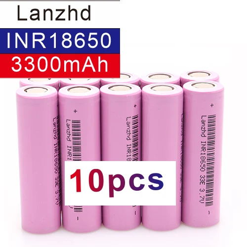 10~ 40 шт 18650 3,7 V INR18650 перезаряжаемые батареи Литий-ионные 3,7 v 30a большой ток 18650VTC7 18650 батарея - Цвет: 10 PCS