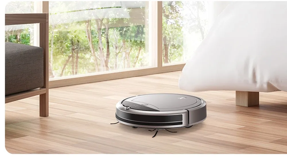 Original Xiaomi Viomi Robot Vacuum Cleaner Home Auto-Sweeping Dust Smart Planned App Remote Control and Auto-Charger Dock seting