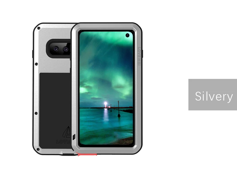 360 градусов всего тела Водонепроницаемый для samsung Galaxy S10 плюс металлический бронированный противоударный чехол для samsung S10e чехол+ Gorrila Стекло