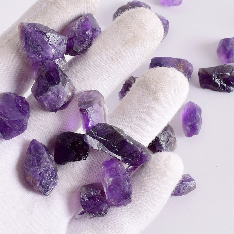 50 г сырой камень Темный аметист неровный Природный камень и фиолетовый минерал для чакры исцеления коллекция образцов садовый декор