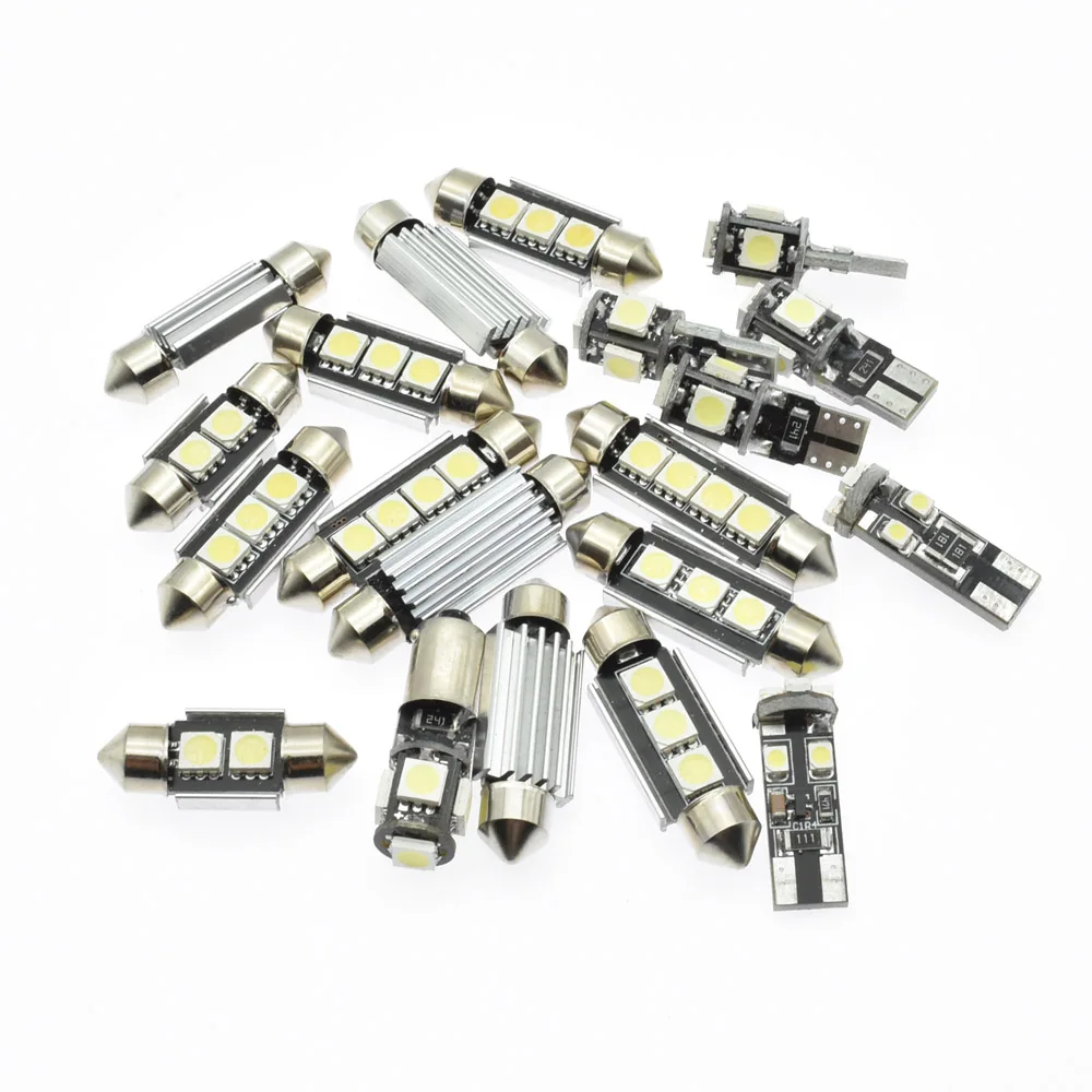 20 шт./компл. белая автомобисветодиодный светодиодная лампа светодиодный нее