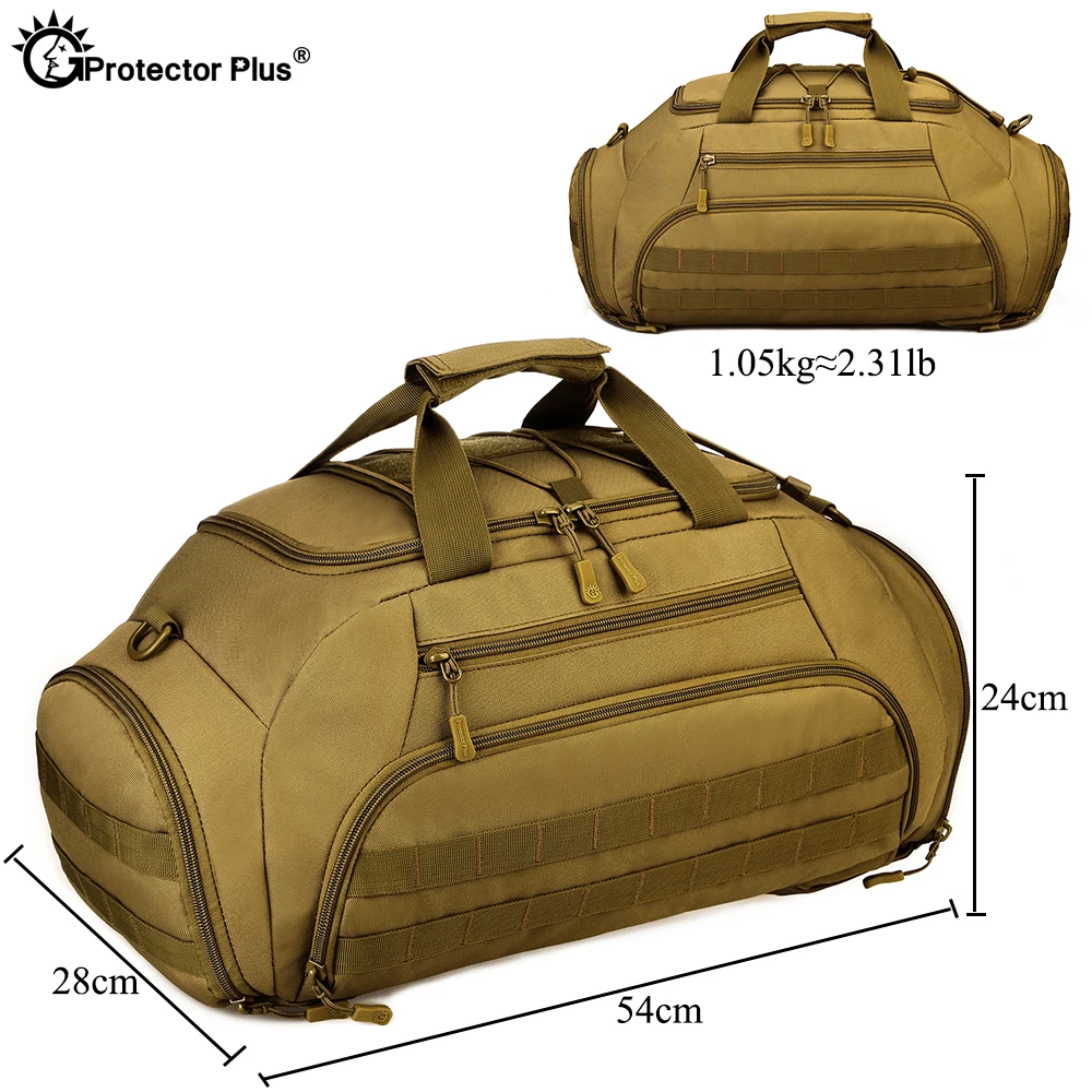 PROTECTOR PLUS 35L Tactical Military Backpack Waterproof Outdoor Sport Army Bag Trekking Camping Hu