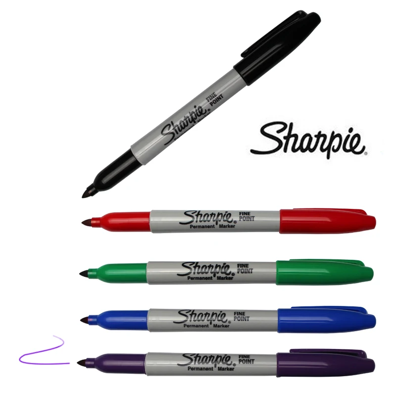 Американский sanford sharpie перманентные Маркеры Sharpie мелкая точка Перманентный маркер цветной маркер ручка