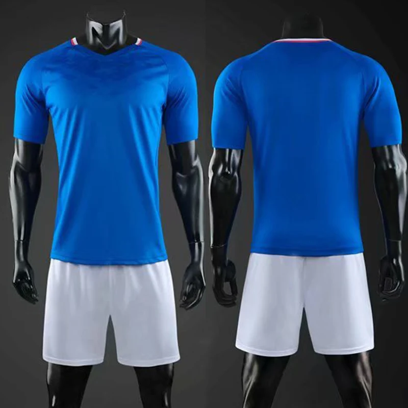 /20 Customize Kids& Adult Jersey+Shorts Soccer Uniform Men Women Child Football Training Suit Team Sport Futsal Running Set