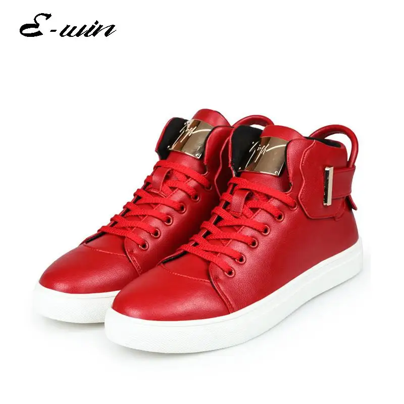 Men Classical Canvas, Fashion British Style lace up High Top Shoes, Outdoor Breathable Fashion Sneakers, Men Shoes, Size 39-44