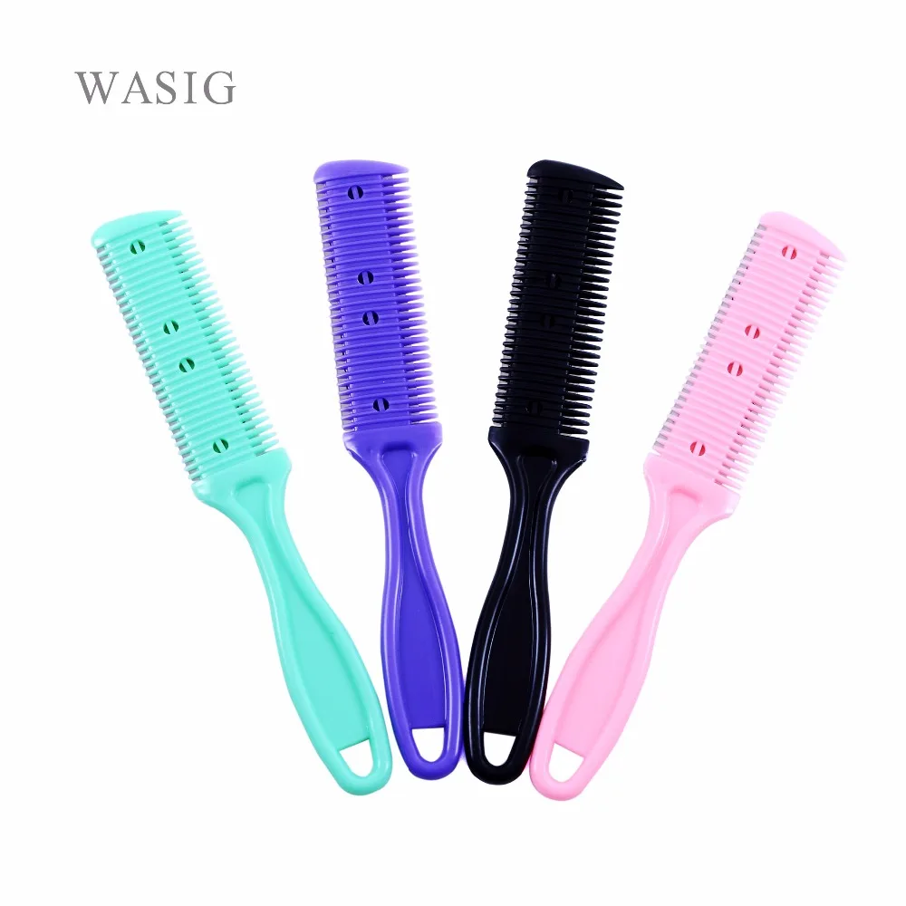 Discount Hair-Razor Comb Hairdressing Thinning Wholesale 1pcs/Lot Trimmer Scisso Colorful Q5X5E8p1