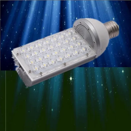 

2015 Sale New Aluminum Emc Fcc 2pcs/lot E40 Led Street Light Bulbs with 28w Power 85 To 265v Ac Voltage Ce And Rohs Certified