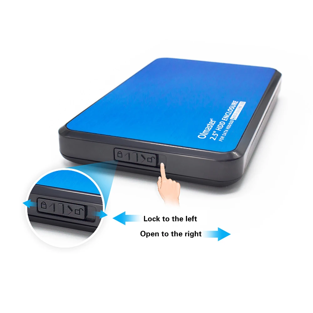 Профессиональный жесткий диск высокого качества до 6 ТБ супер-скоростной USB 3,0 SATA HDD жесткий диск коробка 2,5 дюймов HDD Чехол коробки для ноутбука