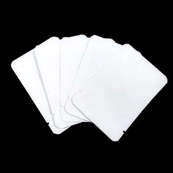 

2000Pcs Bulk Sale Snack Packaging Bag White Kraft Paper Aluminum Foil Storage Bag Heat Seal Open Top Tea Nuts Package Pouches