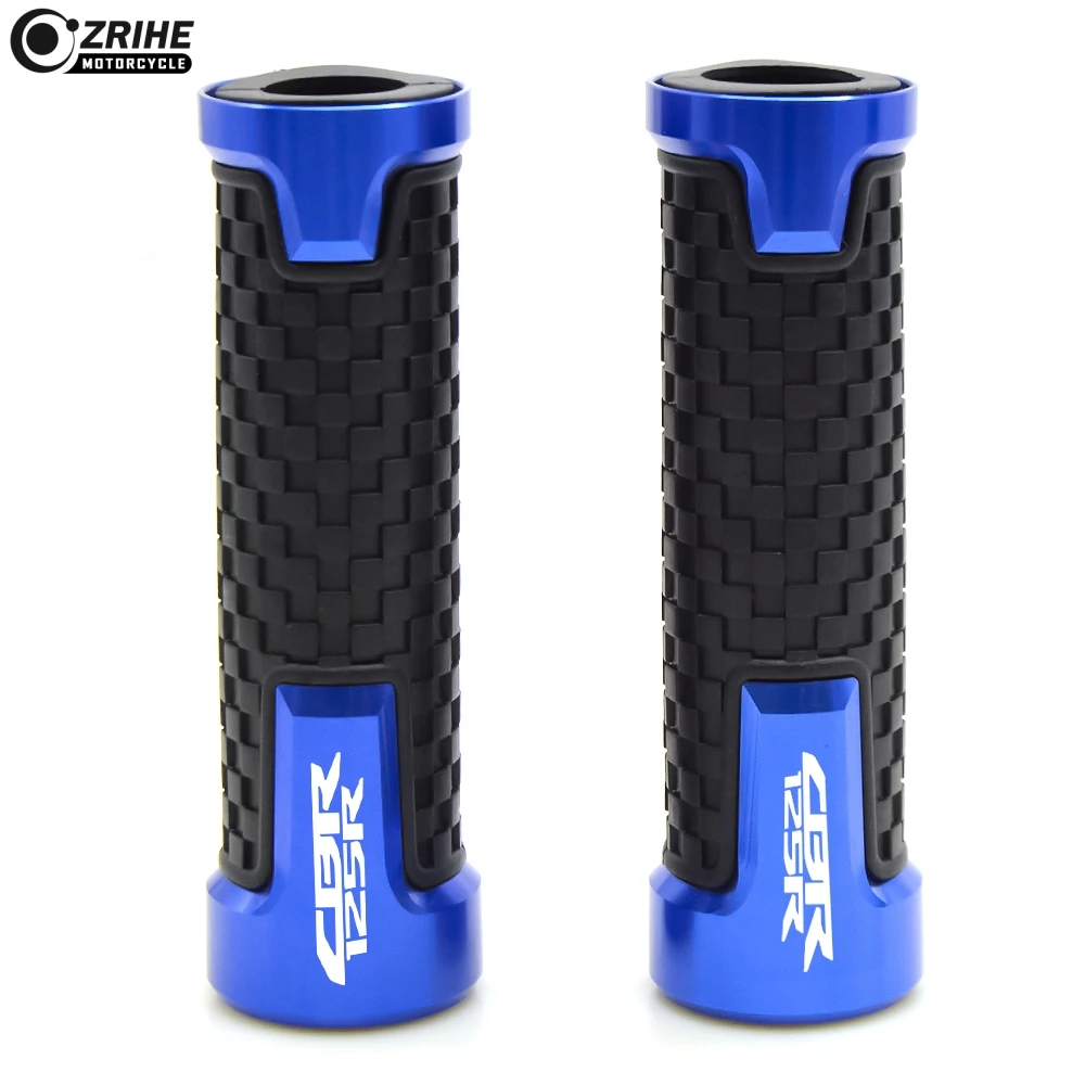 Рукоятки Universial мотоцикл части ручка s для HONDA CBR125R CBR 125 R CBR 125R 2011 - Цвет: Blue