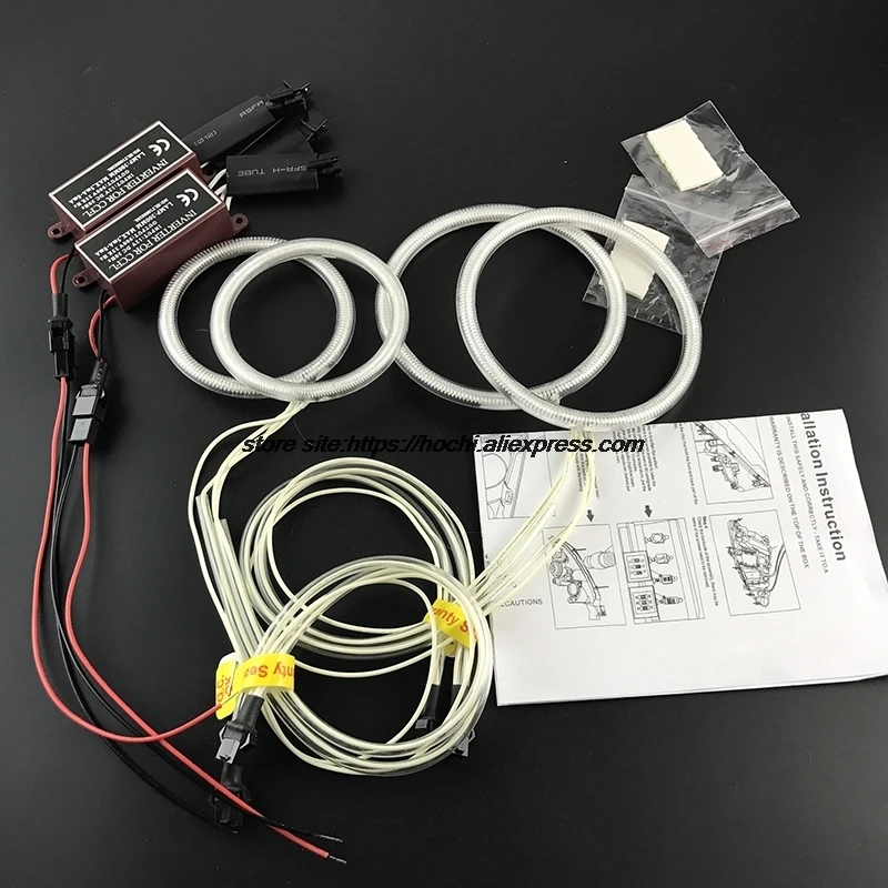 Goede Hochitech Ccfl Angel Eyes Kit Wit 6000 K Ccfl Halo Rings Koplamp Voor Ford Mondeo MK3 2001 2003 2004 2005 2006 2007