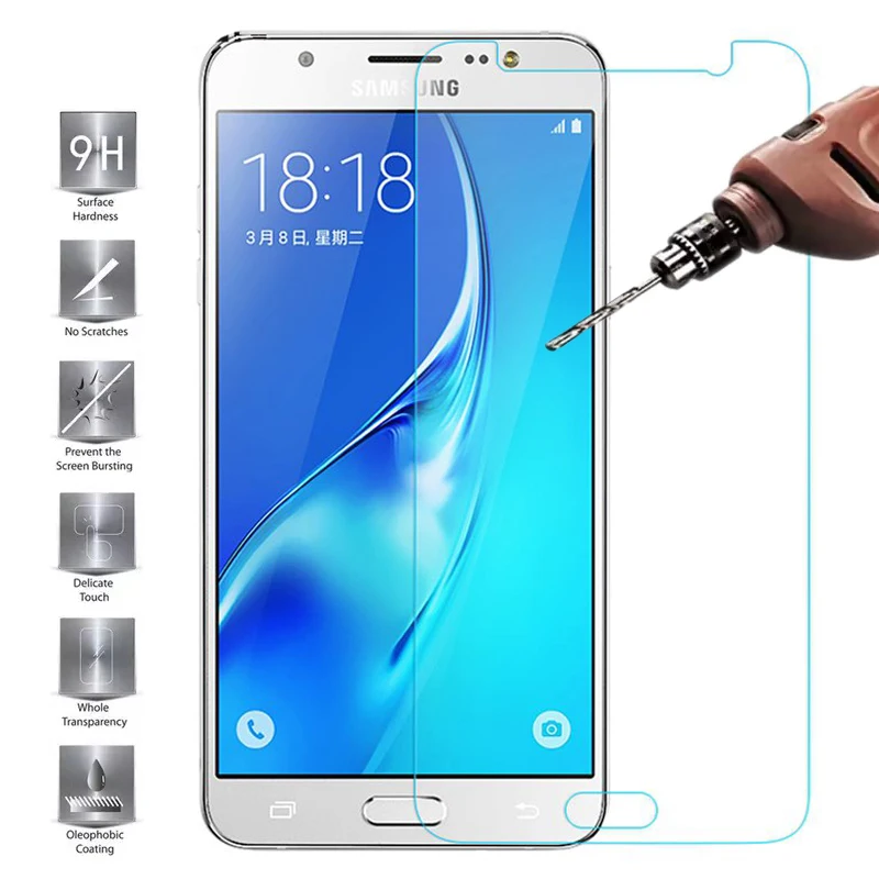 Защитный Стекло для samsung Galaxy S3 S4 S5 S6 A3 A5 J3 J5 2015 16 Премиум Grand Prime Защитная пленка