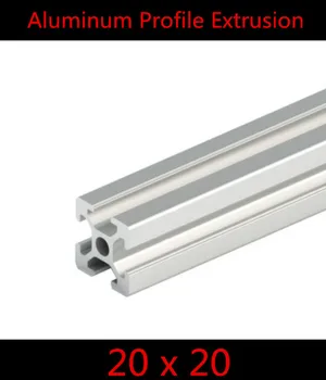 

2020 Aluminum Profile Extrusion 20 Series, Aluminum Tube Length 1 Meter