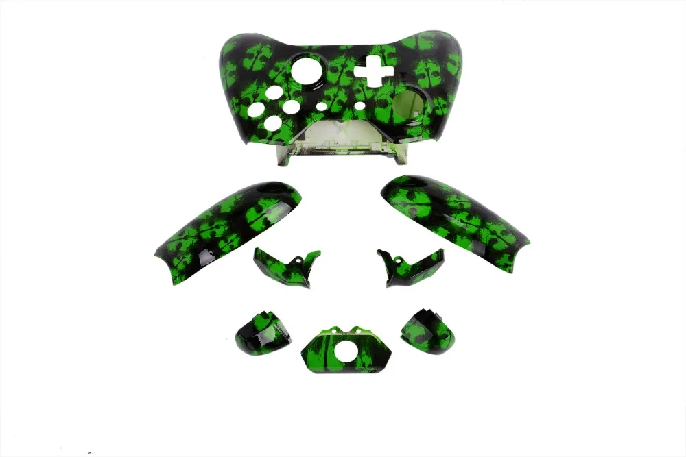 

New Design Skull Front Shell For Xbox One Controller Repair Parts Games Accessories SP